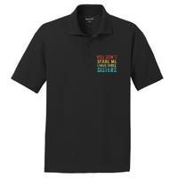 You Don't Scare Me I Have Three Sisters Funny Brothers Retro PosiCharge RacerMesh Polo