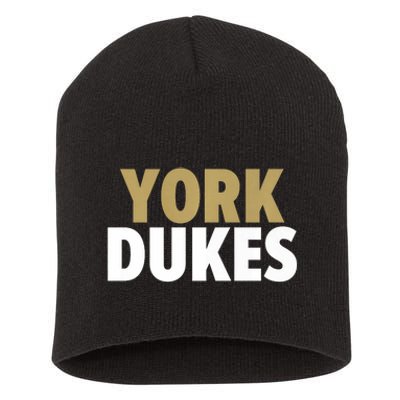 York Dukes School Spirit Short Acrylic Beanie