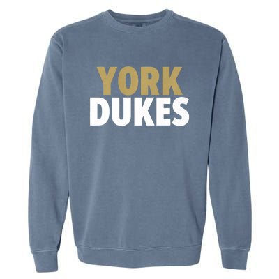 York Dukes School Spirit Garment-Dyed Sweatshirt