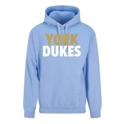 York Dukes School Spirit Unisex Surf Hoodie