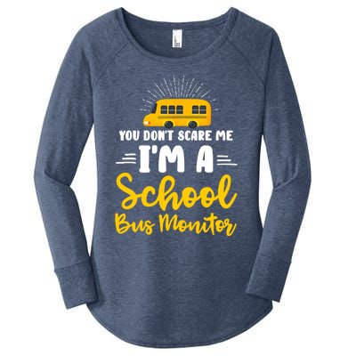 You Don't Scare Me A School Bus Monitor Women's Perfect Tri Tunic Long Sleeve Shirt