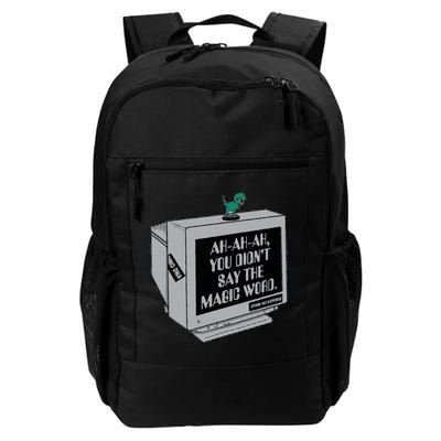 You Didn't Say The Magic Word T Rex Backpack