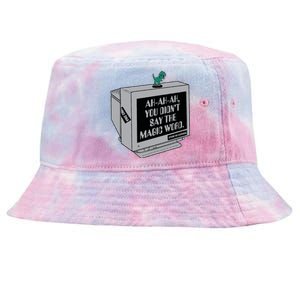 You Didn't Say The Magic Word T Rex Tie-Dyed Bucket Hat