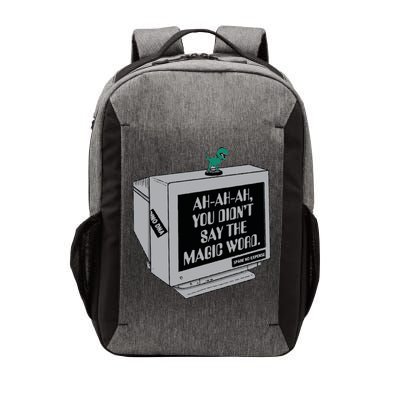 You Didn't Say The Magic Word T Rex Vector Backpack