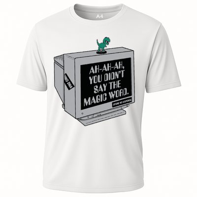 You Didn't Say The Magic Word T Rex Performance Shirt
