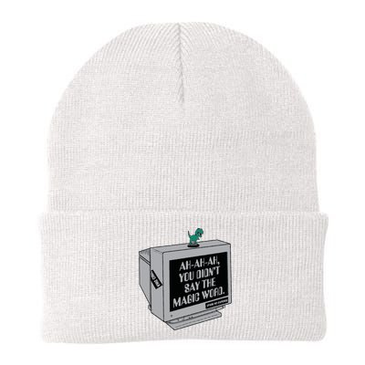 You Didn't Say The Magic Word T Rex Beanie
