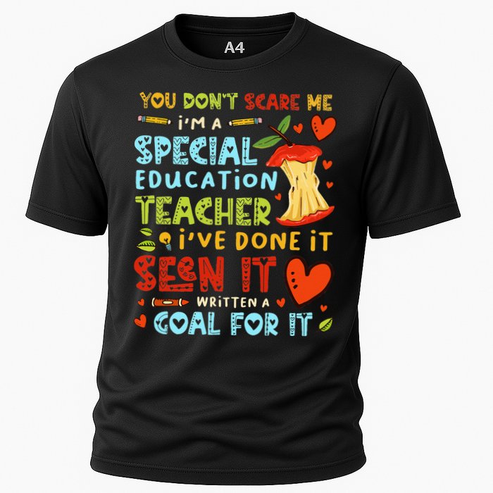 You Don't Scare Me I'm A Special Education Teacher Cooling Performance Crew T-Shirt