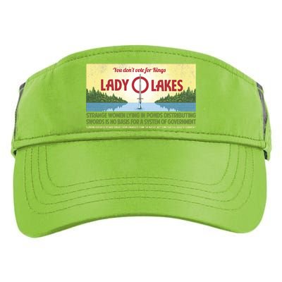 You DonT Vote For Kings Adult Drive Performance Visor