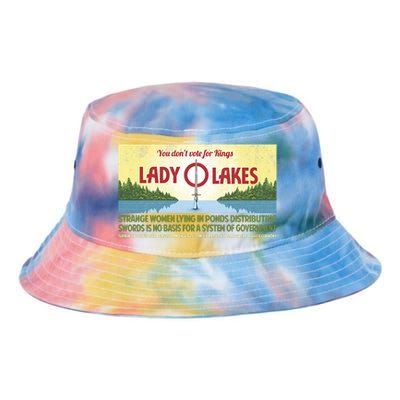 You DonT Vote For Kings Tie Dye Newport Bucket Hat