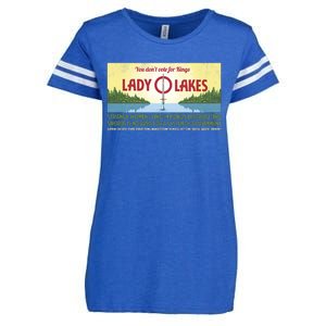 You DonT Vote For Kings Enza Ladies Jersey Football T-Shirt