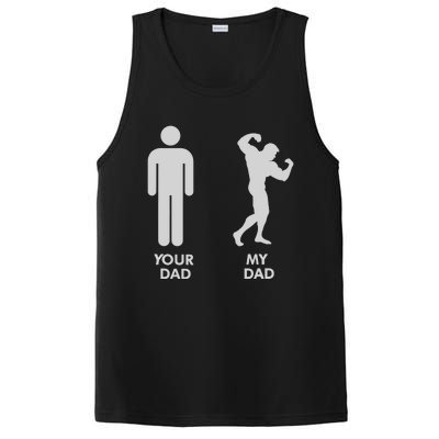 Your Dad Vs. My Dad Father Day - Gym PosiCharge Competitor Tank