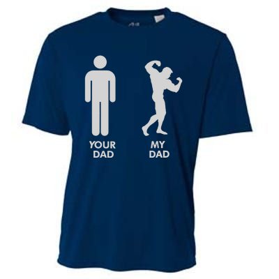 Your Dad Vs. My Dad Father Day - Gym Cooling Performance Crew T-Shirt