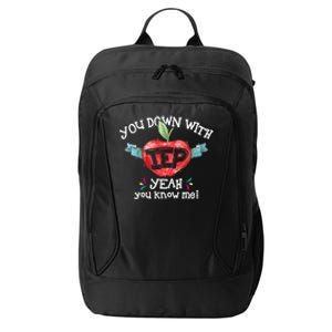 You Down With Iep Yeah You Know Me Special Education Teacher Gift City Backpack