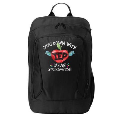 You Down With Iep Yeah You Know Me Special Education Teacher Gift City Backpack