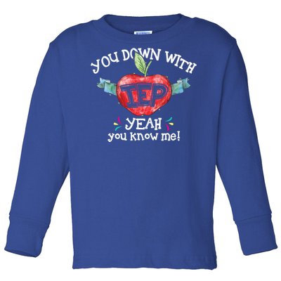 You Down With Iep Yeah You Know Me Special Education Teacher Gift Toddler Long Sleeve Shirt