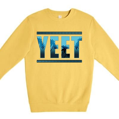 Yeet Design Premium Crewneck Sweatshirt