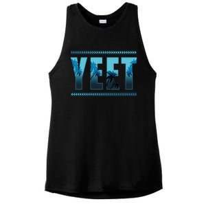 Yeet Design Ladies PosiCharge Tri-Blend Wicking Tank