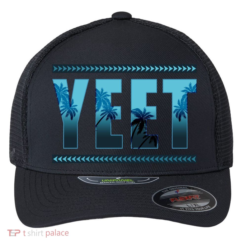 Yeet Design Flexfit Unipanel Trucker Cap