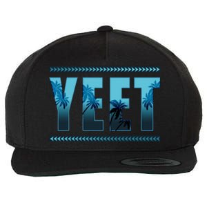 Yeet Design Wool Snapback Cap