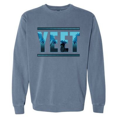 Yeet Design Garment-Dyed Sweatshirt