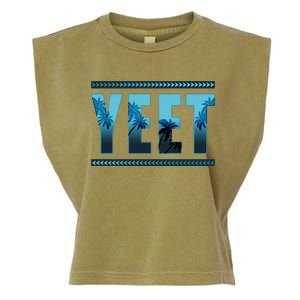 Yeet Design Garment-Dyed Women's Muscle Tee