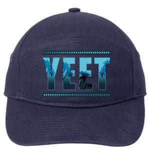 Yeet Design 7-Panel Snapback Hat