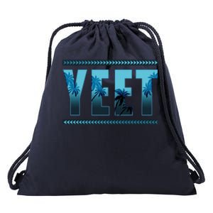 Yeet Design Drawstring Bag