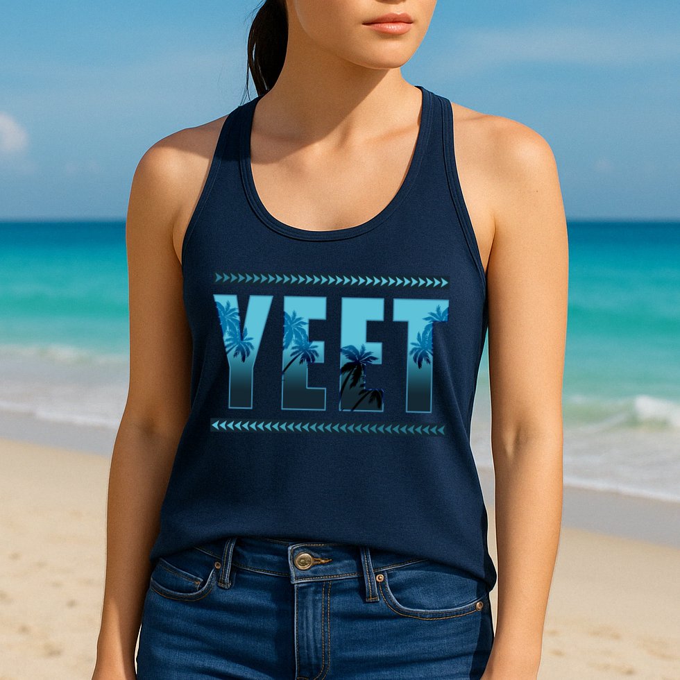 Yeet Design Womens Tank Top