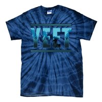 Yeet Design Tie-Dye T-Shirt