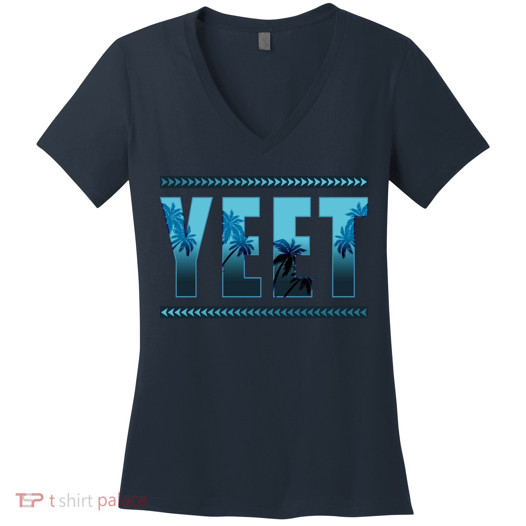 Yeet Design Women's V-Neck T-Shirt