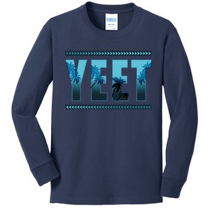 Yeet Design Kids Long Sleeve Shirt