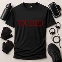 You Died! Cooling Performance Crew T-Shirt