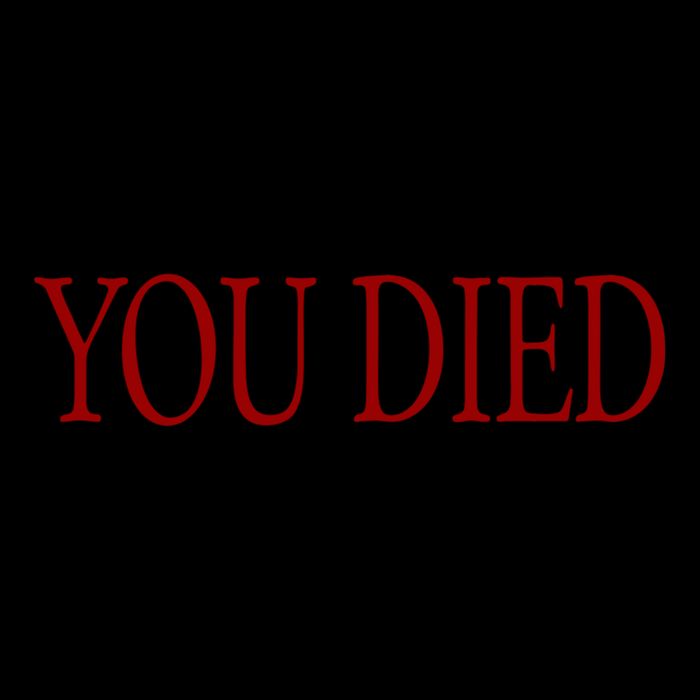 You Died! Button