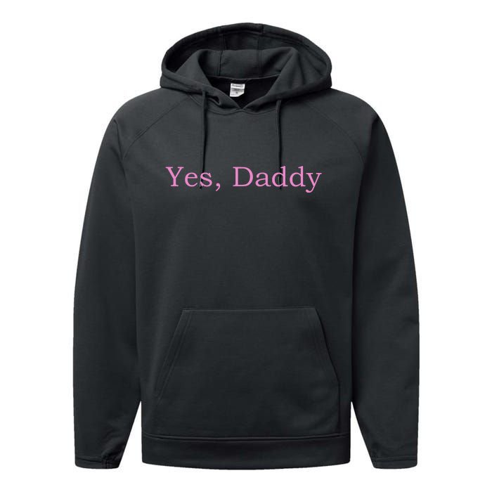 Yes Daddy Performance Fleece Hoodie