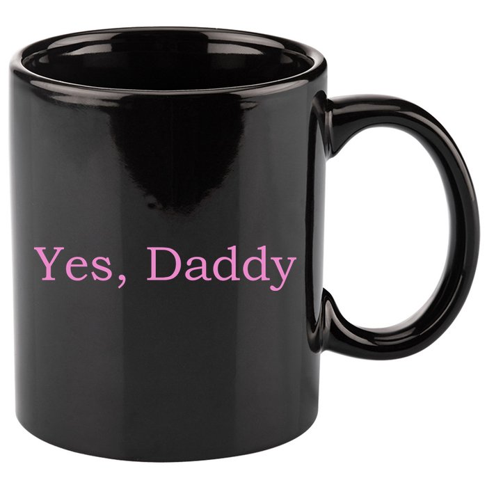 Yes Daddy 11oz C Handle Ceramic Mug
