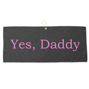 Yes Daddy Large Microfiber Waffle Golf Towel