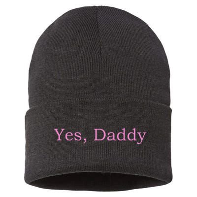 Yes Daddy Sustainable Knit Beanie