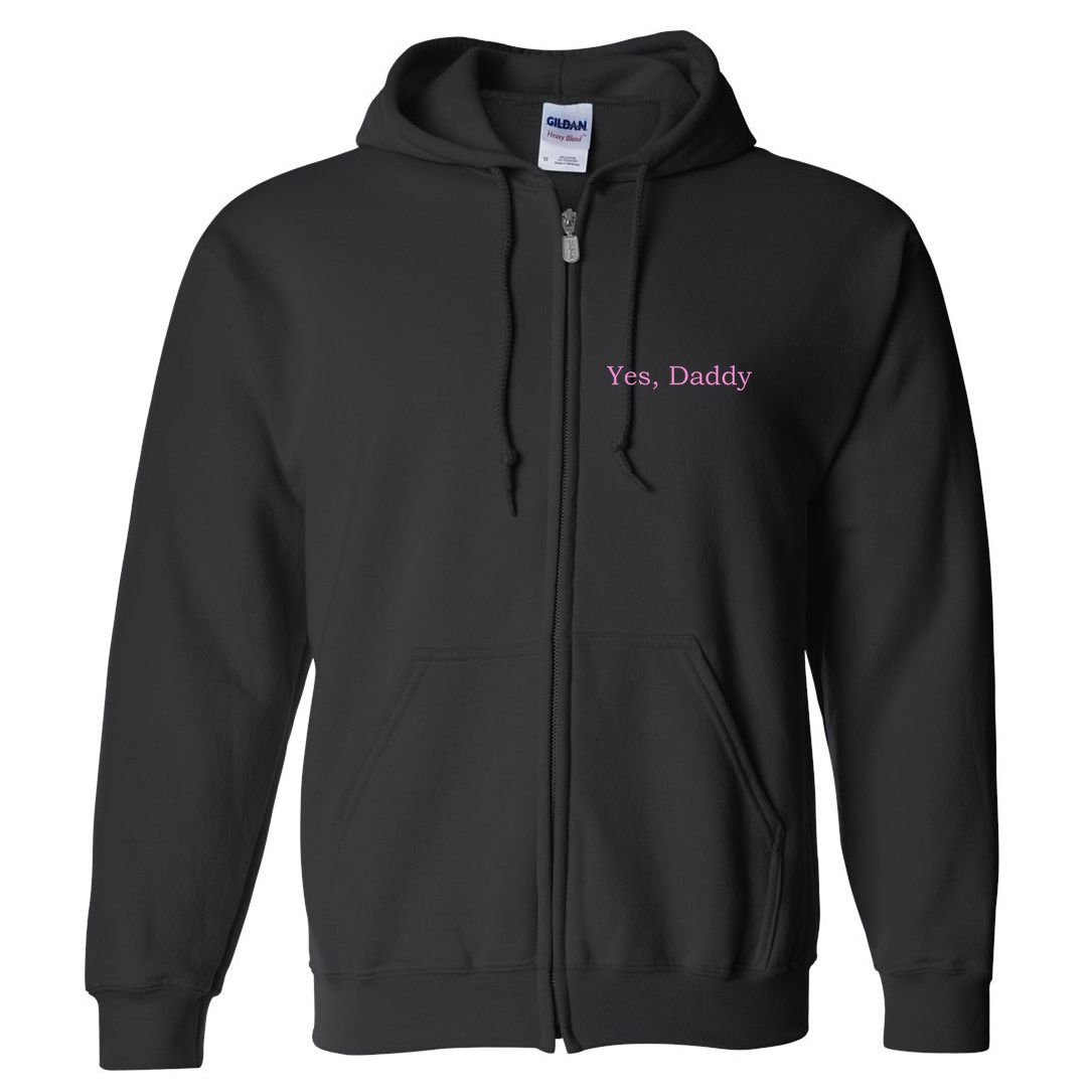 Yes Daddy Full Zip Hoodie