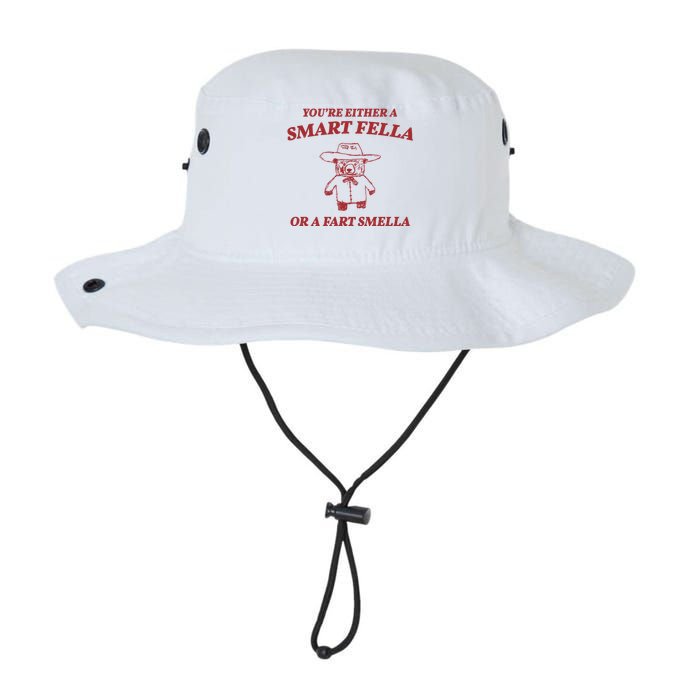 Youre Either A Smart Fella Or A Fart Smella Funny Legacy Cool Fit Booney Bucket Hat