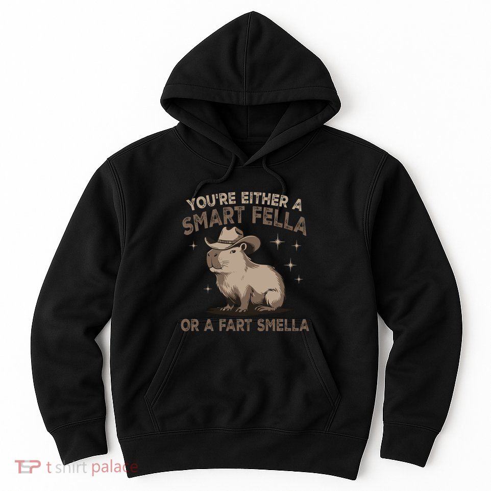 YouRe Either A Smart Fella Or A Fart Smella Hoodie
