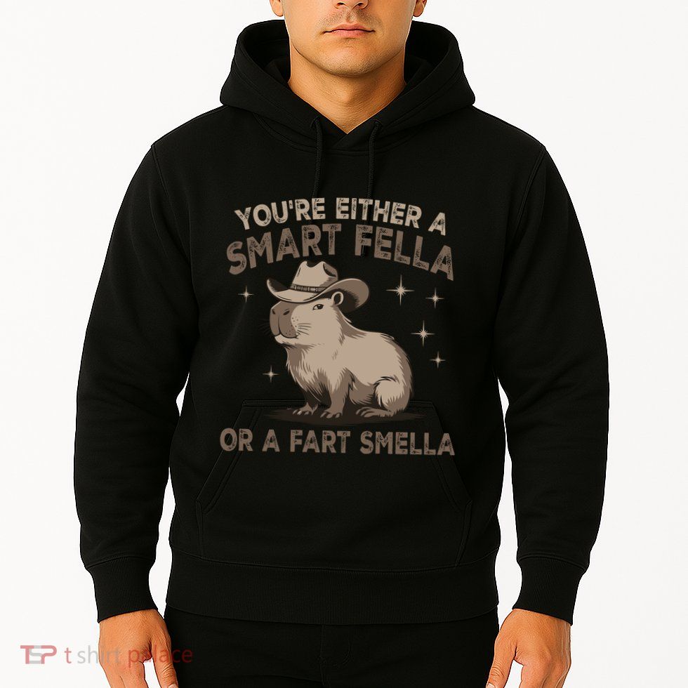 YouRe Either A Smart Fella Or A Fart Smella Hoodie