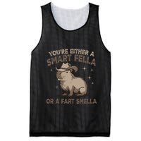 YouRe Either A Smart Fella Or A Fart Smella Mesh Reversible Basketball Jersey Tank