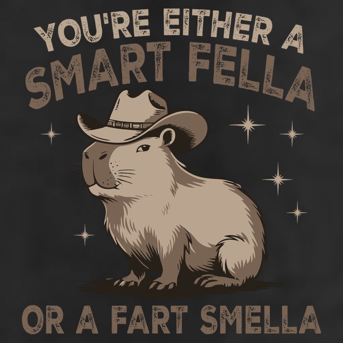 YouRe Either A Smart Fella Or A Fart Smella 25L Jumbo Tote