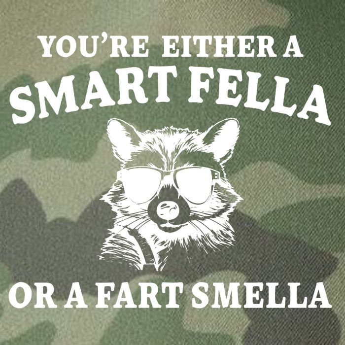 Youre Either A Smart Fella Or A Fart Smella Funny Legacy Tie Dye Trucker Hat