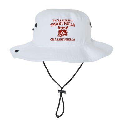 Youre Either A Smart Fella Or A Fart Smella Funny Legacy Cool Fit Booney Bucket Hat