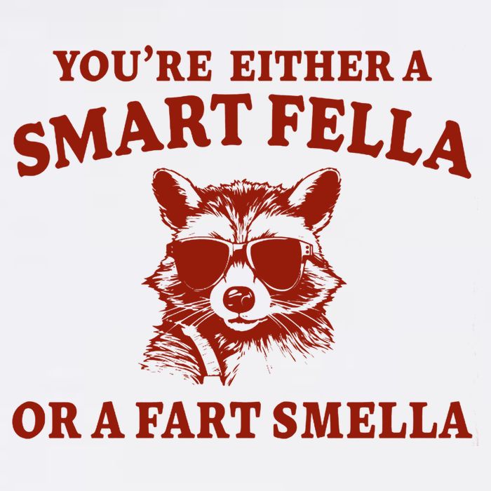 Youre Either A Smart Fella Or A Fart Smella Funny Wool Snapback Cap