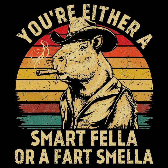 YouRe Either A Smart Fella Or A Fart Smella Doggie Tank