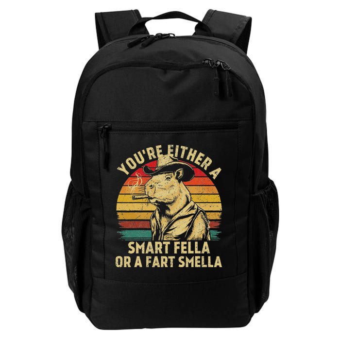YouRe Either A Smart Fella Or A Fart Smella Backpack