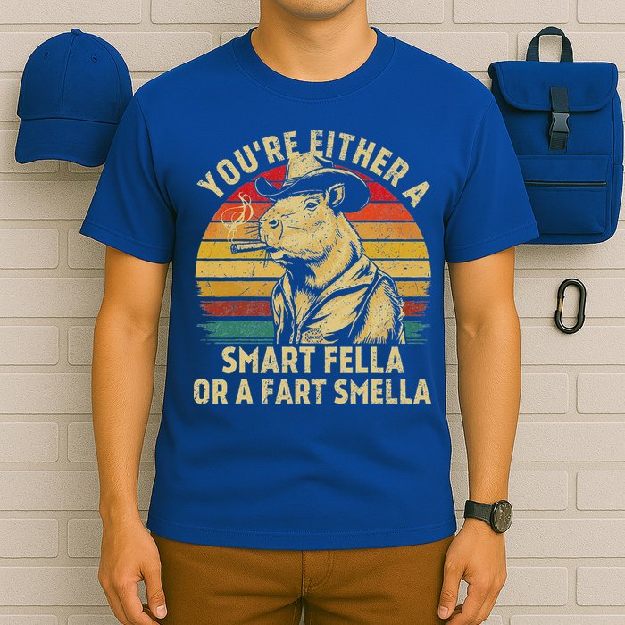 YouRe Either A Smart Fella Or A Fart Smella T-Shirt