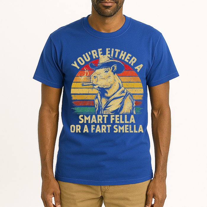 YouRe Either A Smart Fella Or A Fart Smella Tall T-Shirt